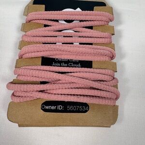 Pink Olivier Bernhard Shoelaces